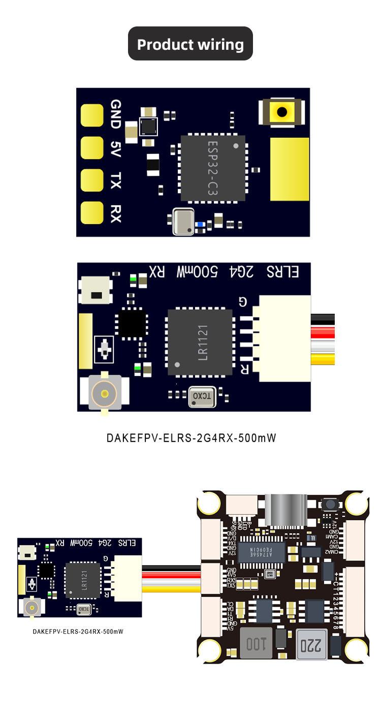DAKE 2.4G NANO-Pro RX — деталь 2