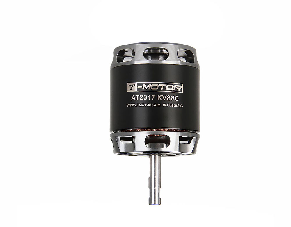 T-Motor AT2317 Long Shaft Outdoor 3D Trainer Glider Motor-KV1400/KV880/KV1250