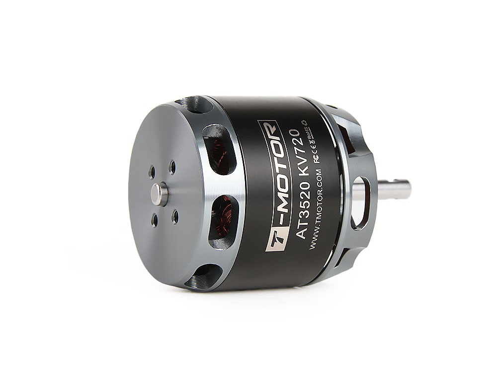 T-Motor AT3520 Long Shaft Fixed Wing UAV Motor KV550/KV720/KV850 3