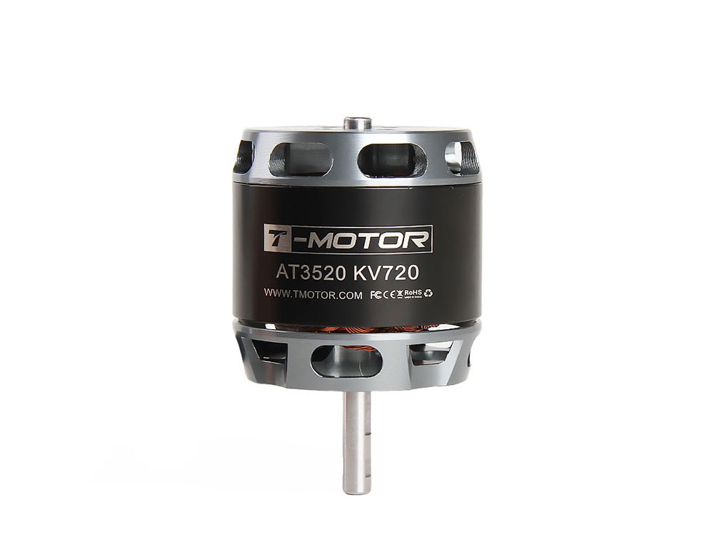 T-Motor AT3520 Long Shaft Fixed Wing UAV Motor KV550/KV720/KV850