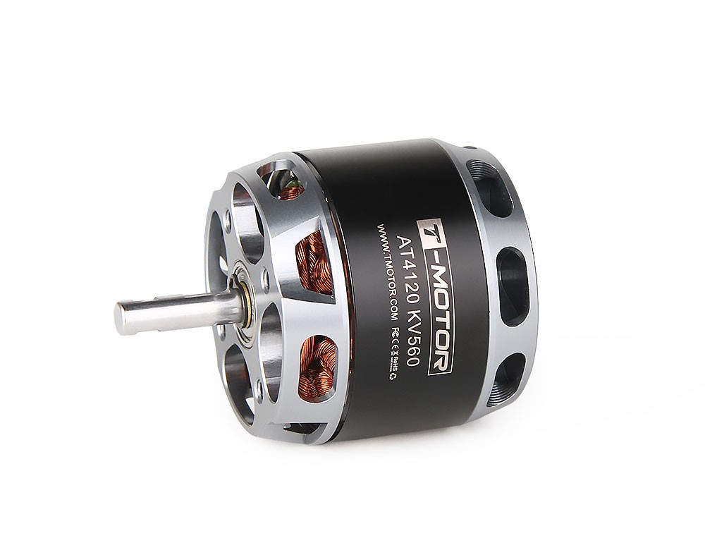 T-Motor AT4120 VTOL Fixed Wing Airplane Long Shaft Motor-KV250/KV500/KV560 3