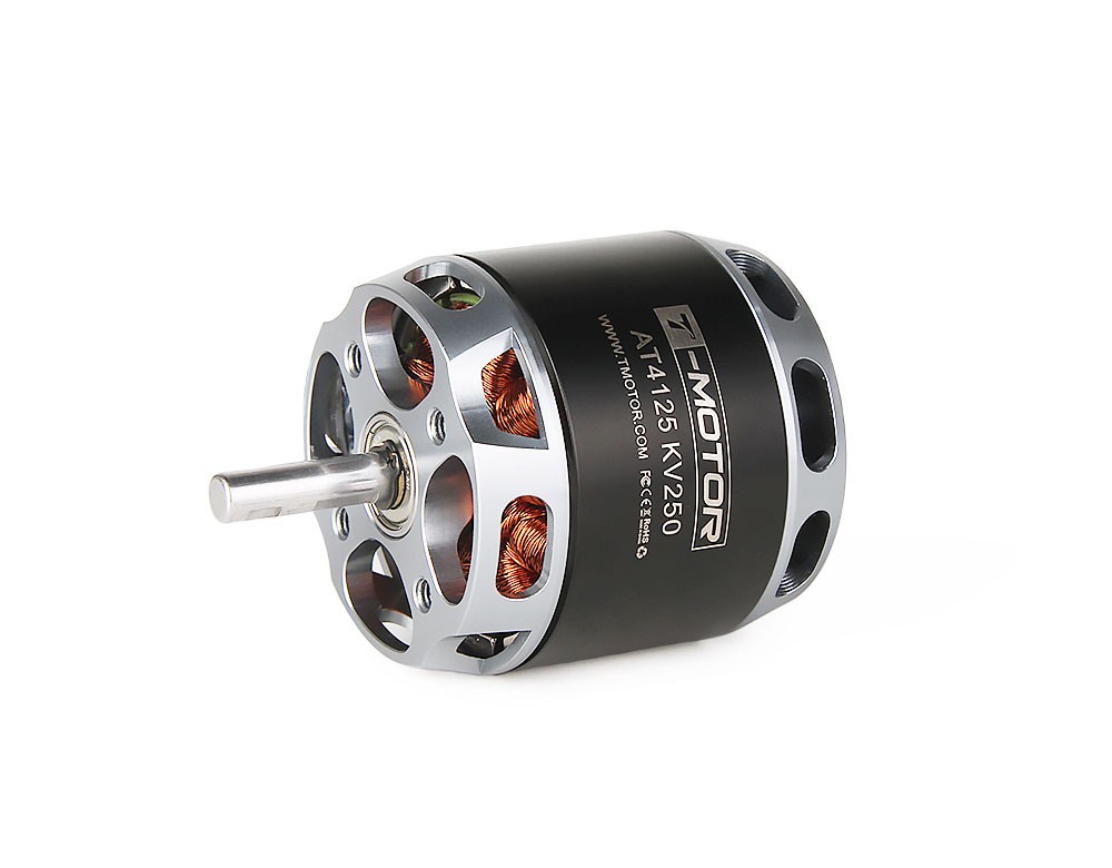 T-Motor AT4125 VTOL Fixed Wing Aircraft Long Shaft Motor KV250/KV540 3