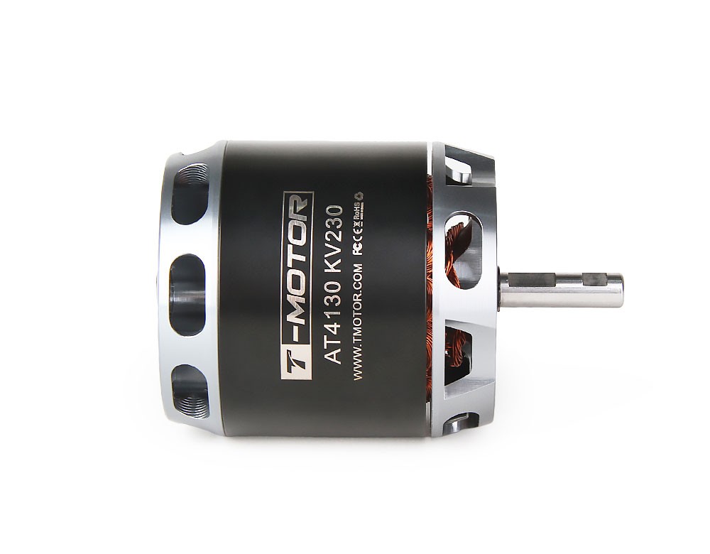 T-Motor AT4130 Long Shaft Fixed Wing VTOL Motor KV230/KV300/KV450 2