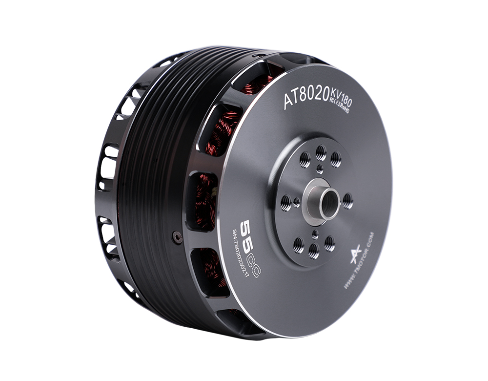 T-Motor AT8020 55CC VTOL UAV Fixed Wing  Aircraft Long Shaft Motor 180KV/210KV 2