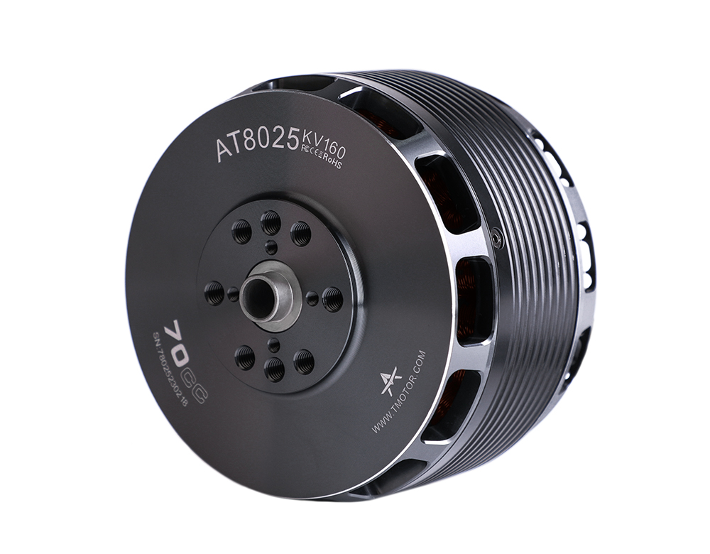 T-Motor AT8025 70CC VTOL UAV Fixed Wing Aircraft Long Shaft Motor KV160/KV190 3