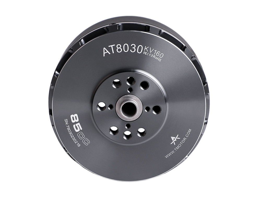 T-Motor AT8030 85CC VTOL UAV Fixed Wing Aircraft Long Shaft MotorKV160/KV190