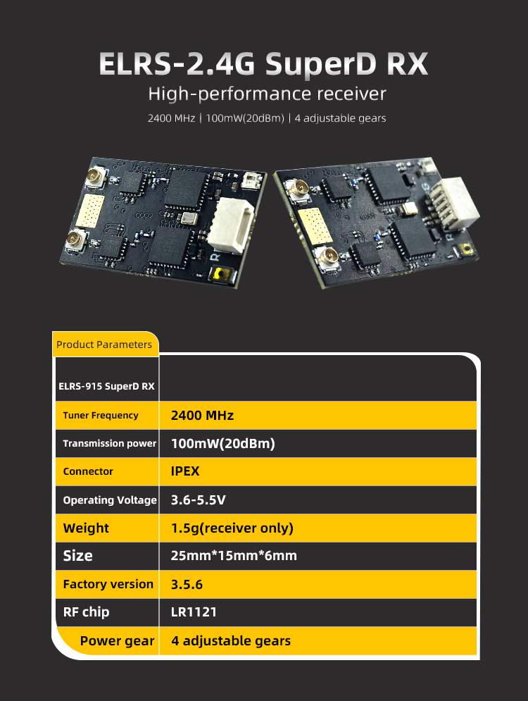 Superd-2400 RX — деталь 1