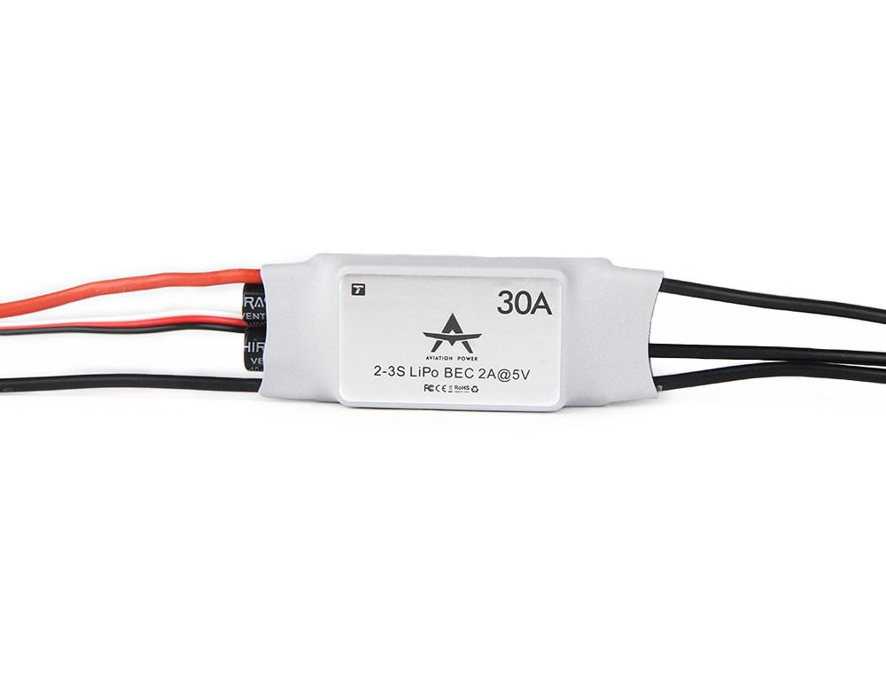 T-Motor AT 30A 2-3S Fixed Wing Model ESC 3