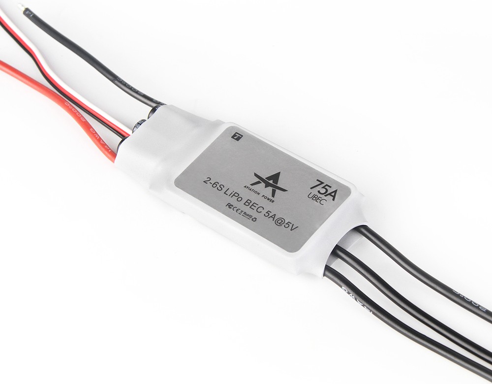 T-Motor AT75A 2-6S Fixed Wing Drone ESC 3