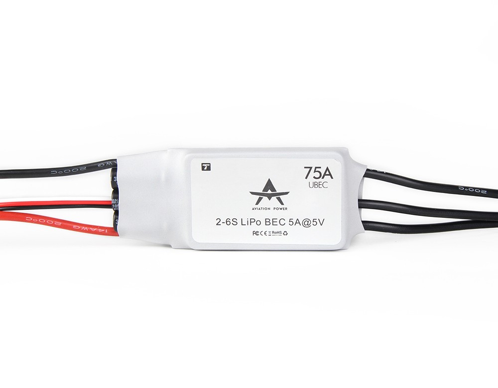 T-Motor AT75A 2-6S Fixed Wing Drone ESC
