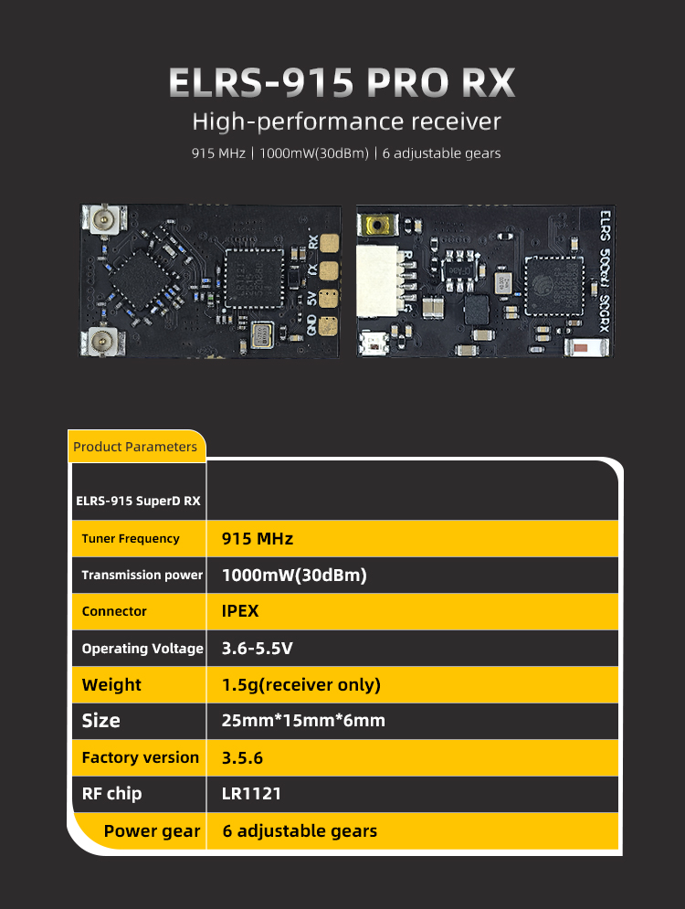 Superd-Pro 500mW RX — деталь 1