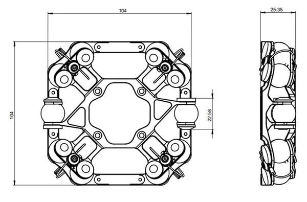 Gremsy ORUS L Демпфер 2