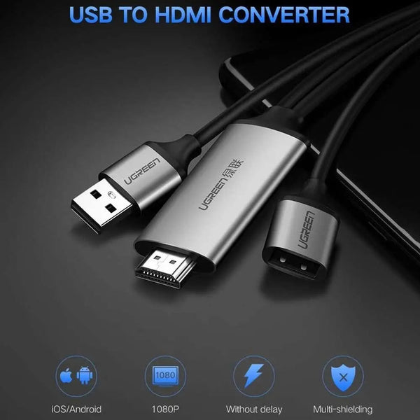 Ugreen USB to HDMI Digital AV Адаптер 5