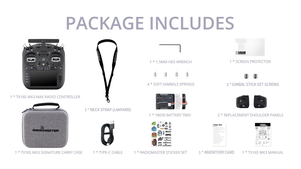 RadioMaster [Предзаказ] TX16S MK3 MAX Пульт управления (ELRS / M2) — деталь 16