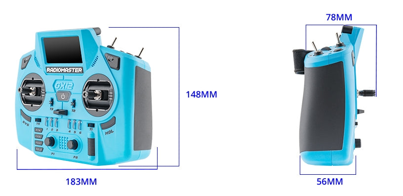 RadioMaster GX12 Crush Пульт управления (ELRS / M2) — деталь 9