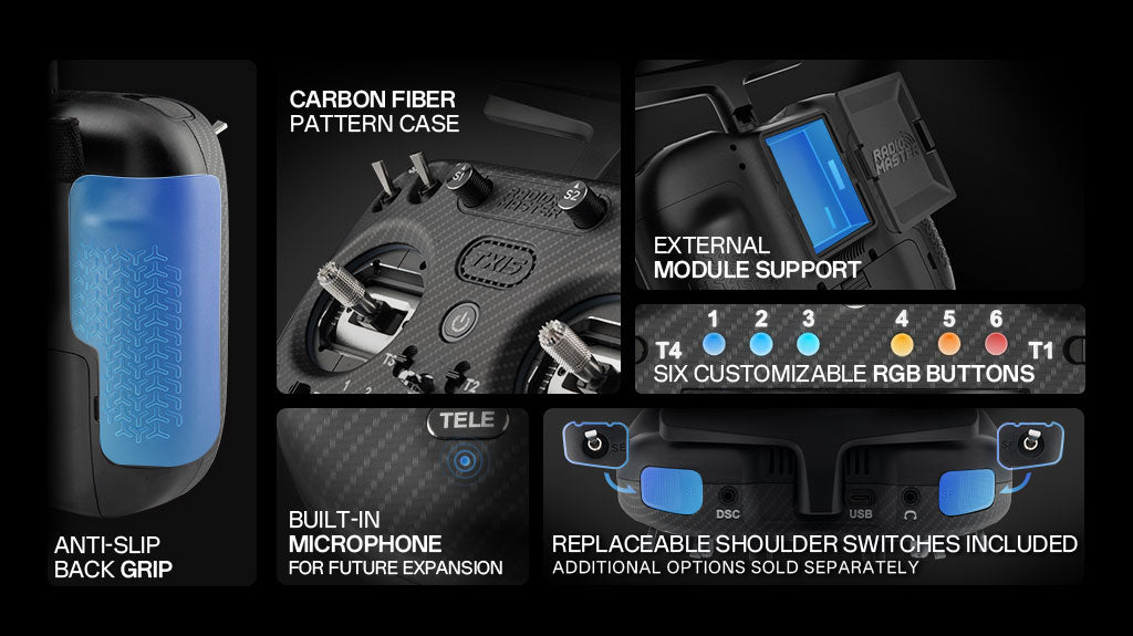 RadioMaster TX15 Max Пульт управления (ELRS / M2) — деталь 9