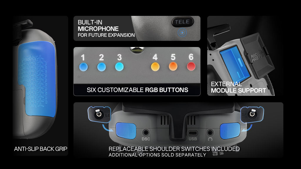 RadioMaster TX15 Пульт управления (ELRS / M2) — деталь 9