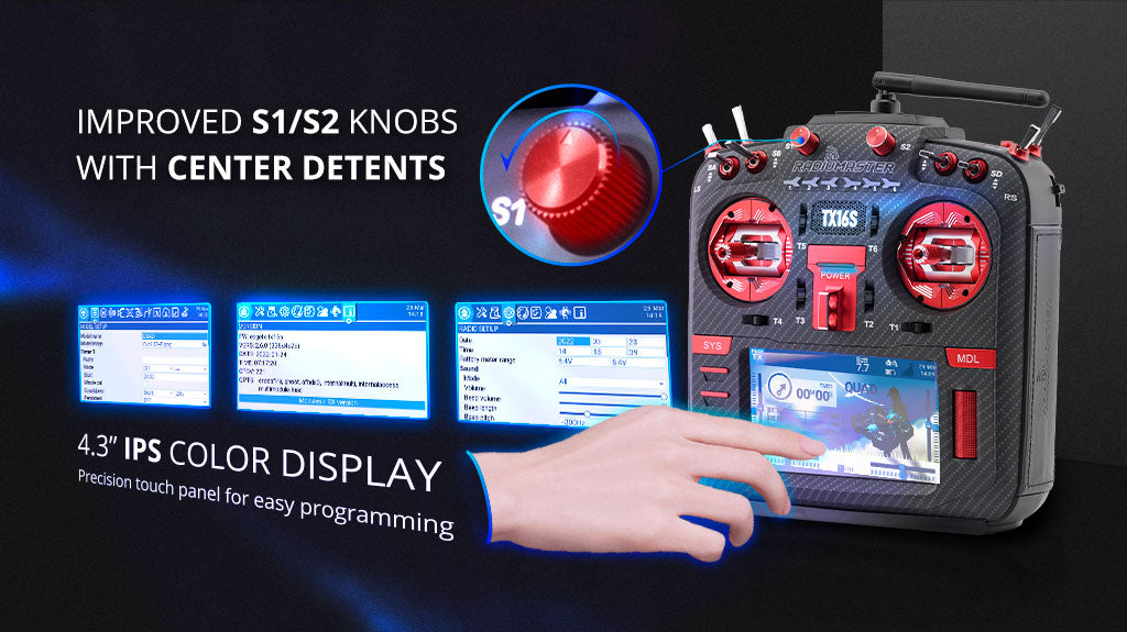 RadioMaster TX16S Mark II Max Пульт управления (M2) — деталь 10