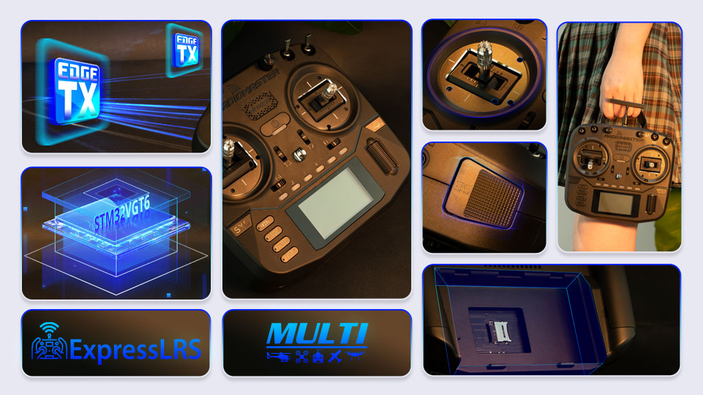 RadioMaster Boxer Пульт управления (M2) — деталь 14