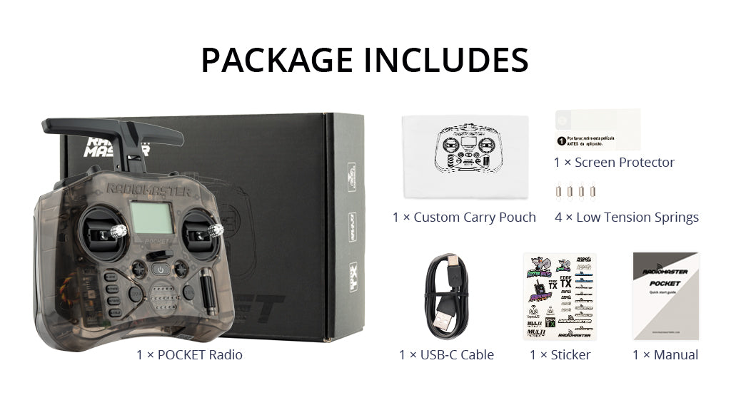 RadioMaster Pocket Пульт управления (M2) — деталь 15