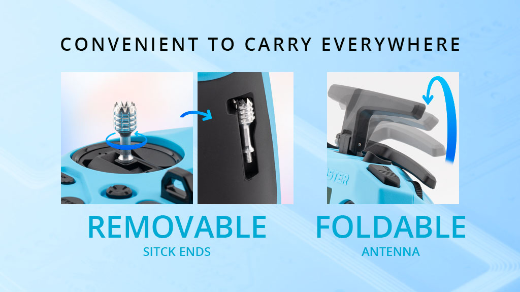 RadioMaster Pocket Crush Пульт управления (M2) — деталь 3