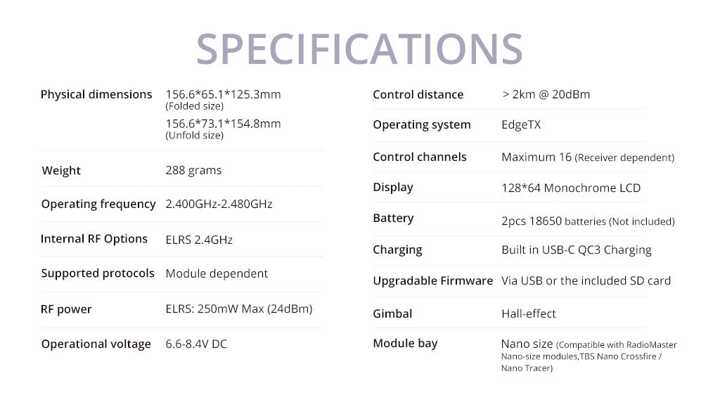 RadioMaster Pocket Crush Пульт управления (M2) — деталь 7