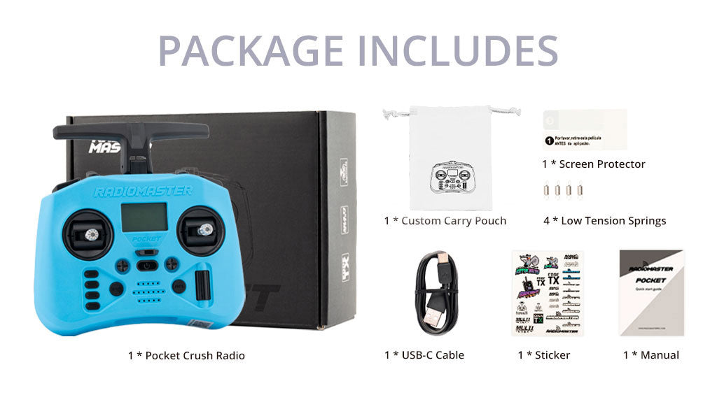 RadioMaster Pocket Crush Пульт управления (M2) — деталь 9