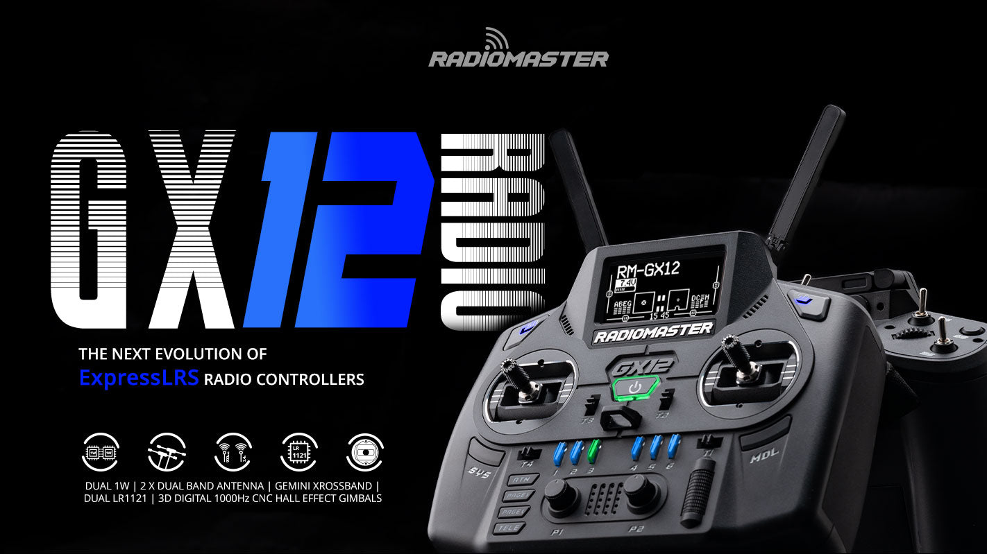 RadioMaster GX12 Dual-Band Gemini-X Пульт управления (M2) — деталь 1