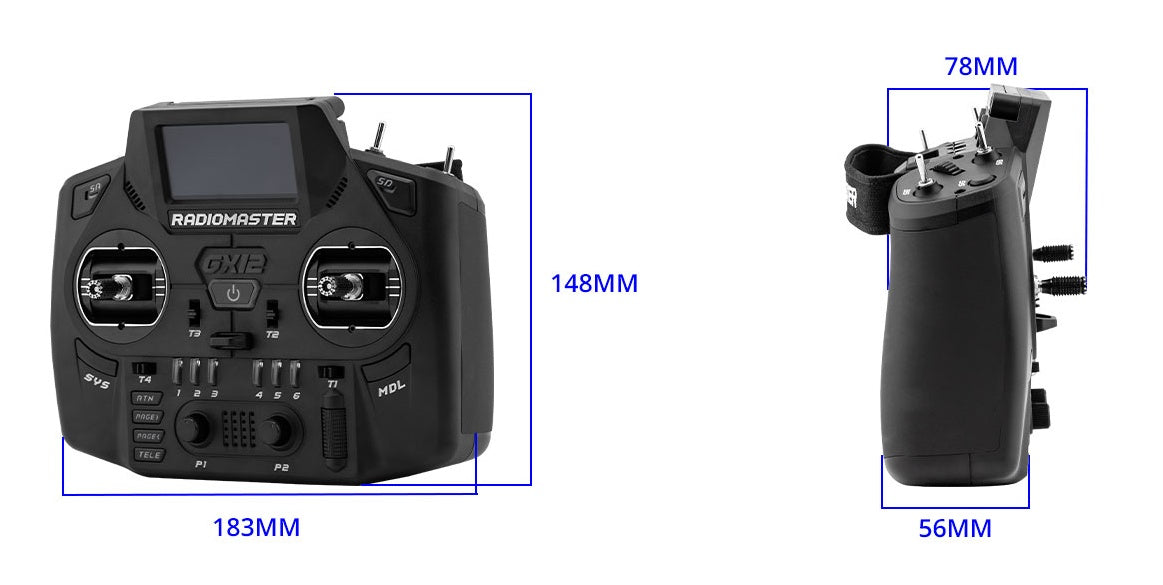RadioMaster GX12 Dual-Band Gemini-X Пульт управления (M2) — деталь 14