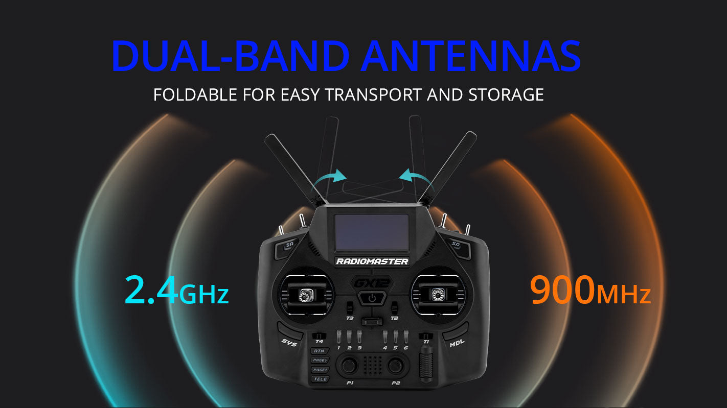 RadioMaster GX12 Dual-Band Gemini-X Пульт управления (M2) — деталь 3