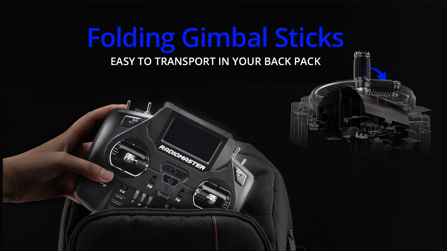 RadioMaster GX12 Dual-Band Gemini-X Пульт управления (M2) — деталь 5