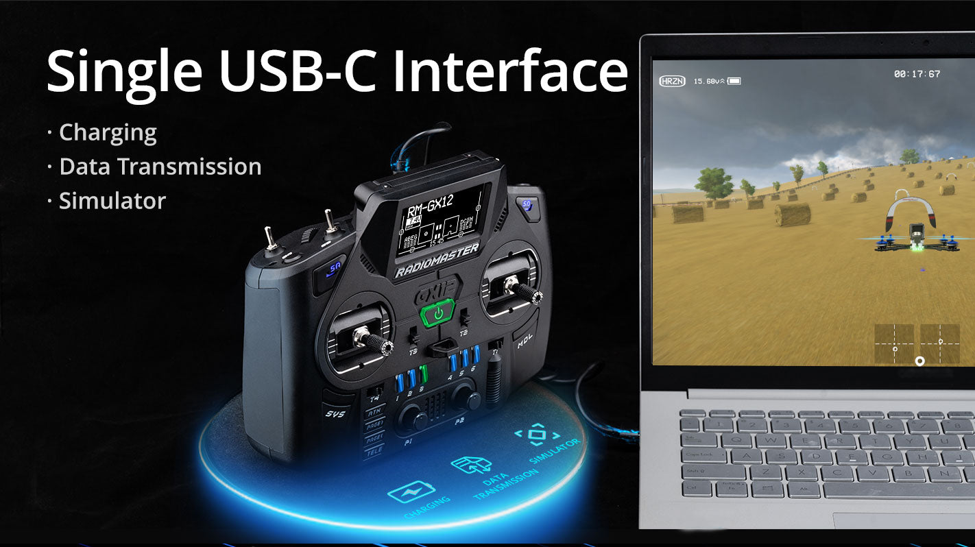 RadioMaster GX12 Dual-Band Gemini-X Пульт управления (M2) — деталь 7