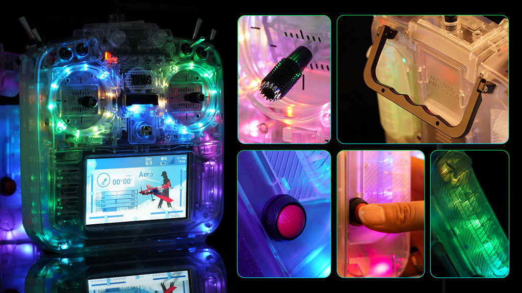 RadioMaster TX16S MKII Прозрачная версия (MCK Edition / ELRS / M2) — деталь 7