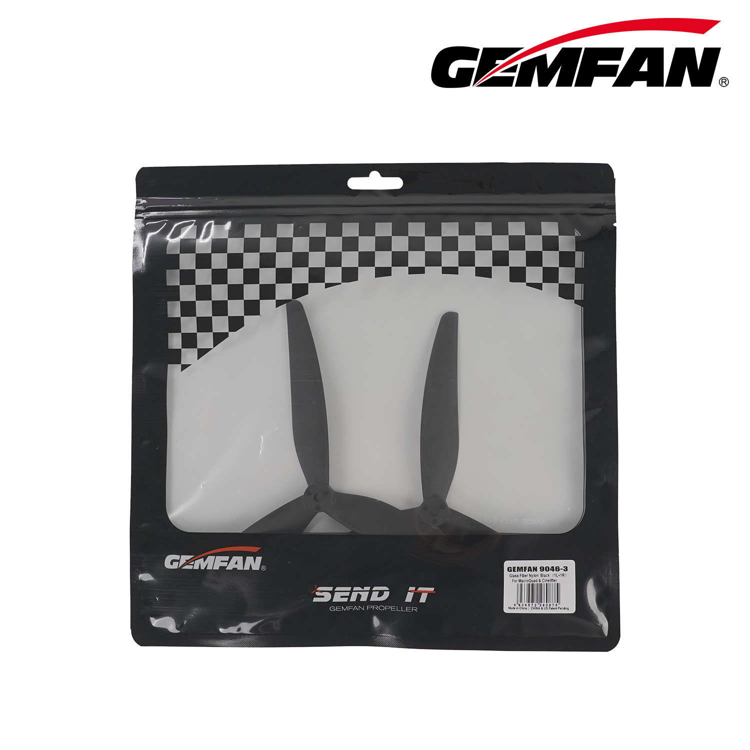 Gemfan 9046 Glass Fiber Nylon 3 Blade — деталь 2