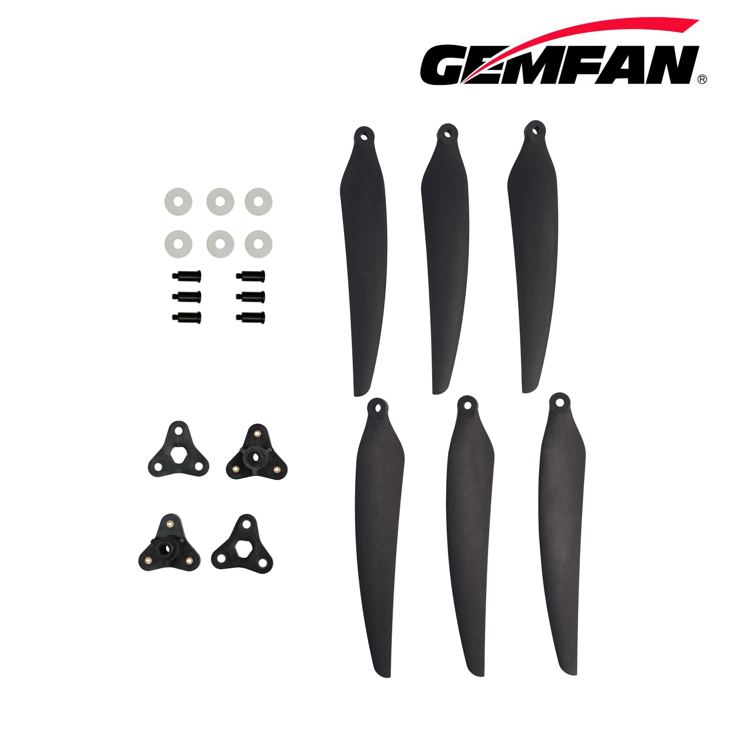 Gemfan 1407F Folding 3 Blade Glass Fiber Nylon