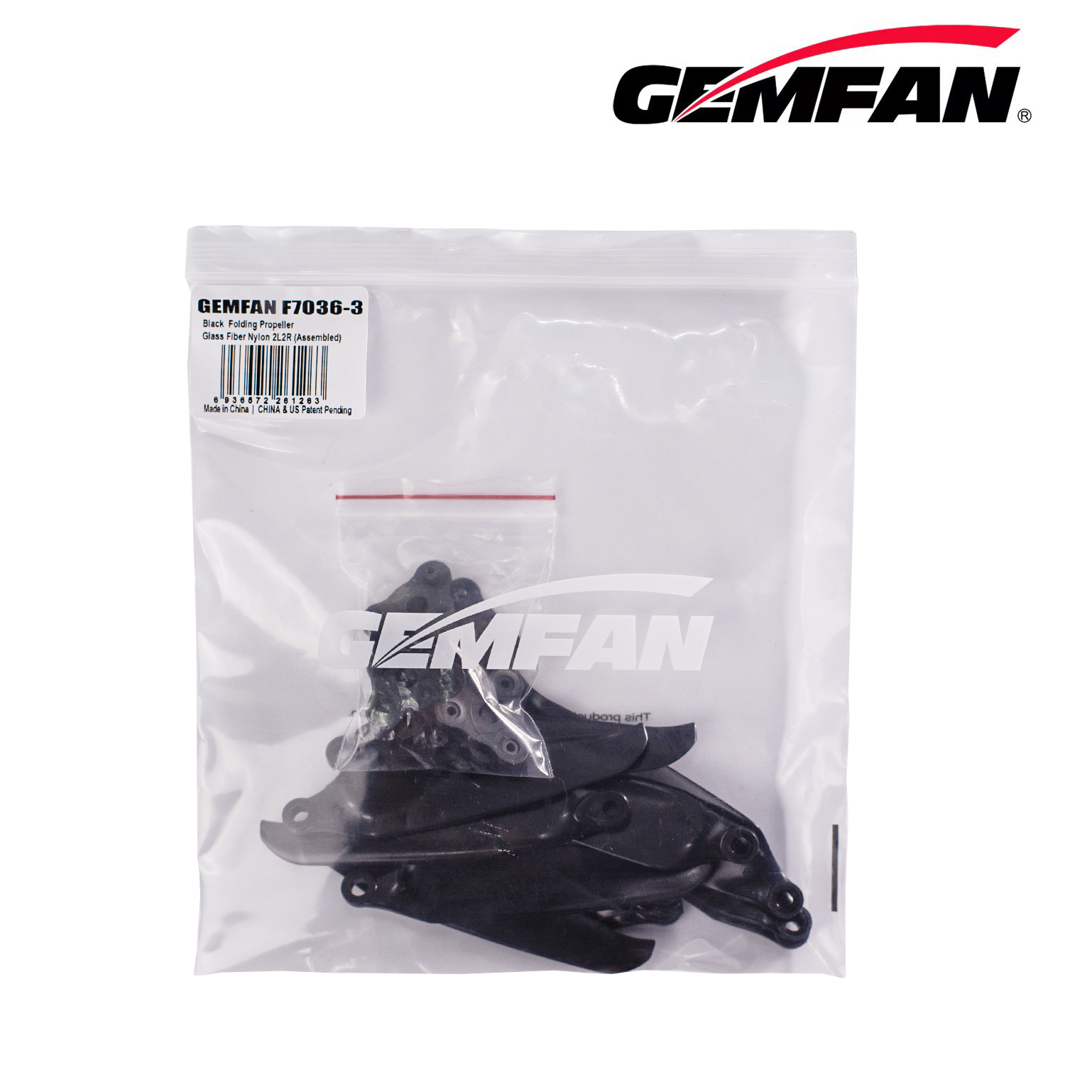 Gemfan GEMFAN F7036-3 Glass fiber nylon prop — деталь 3