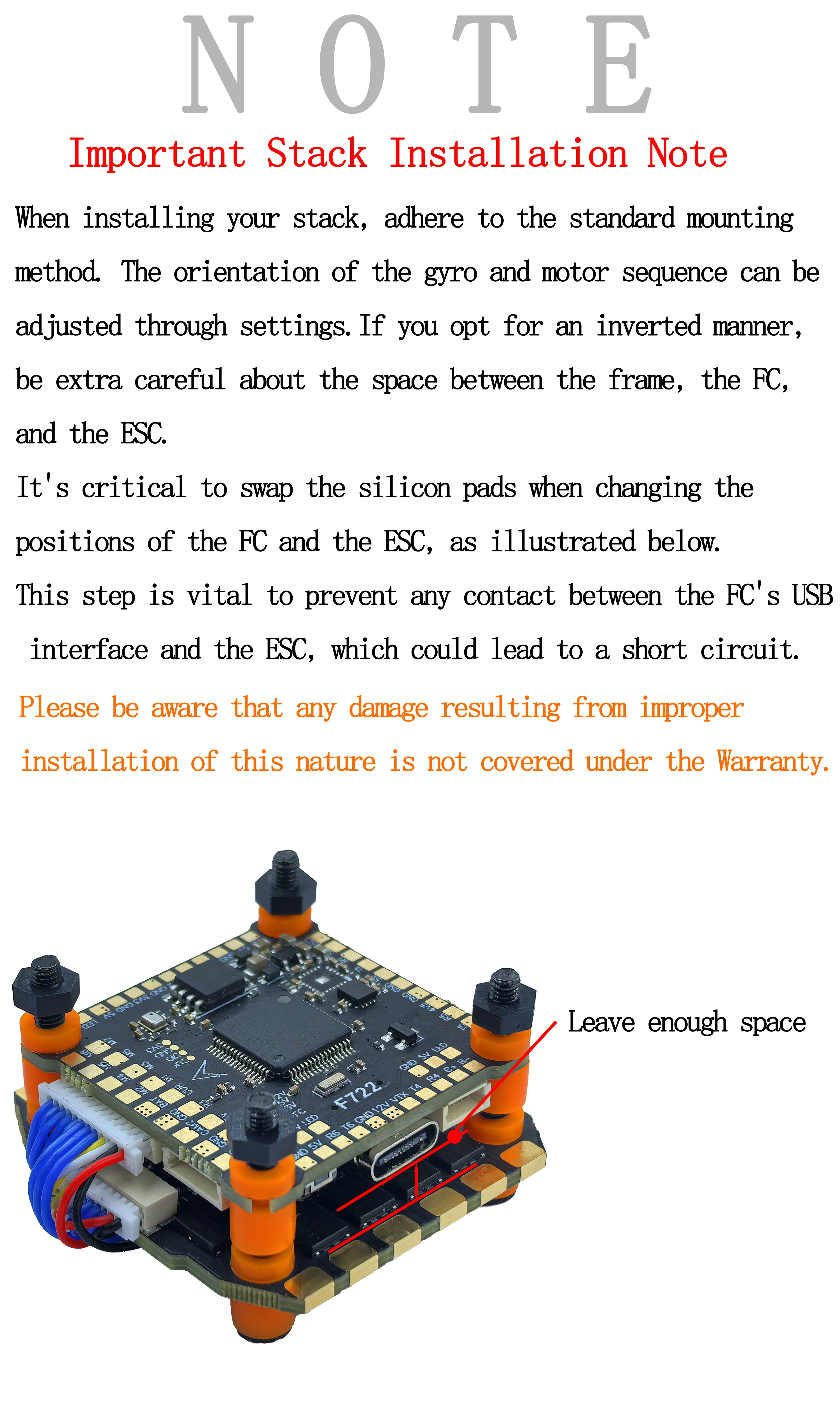 DAKEFPV H743 FC & 3-12S 60A/70A ESC — деталь 3