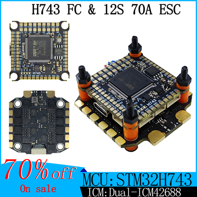 DAKEFPV H743 FC & 3-12S 60A/70A ESC