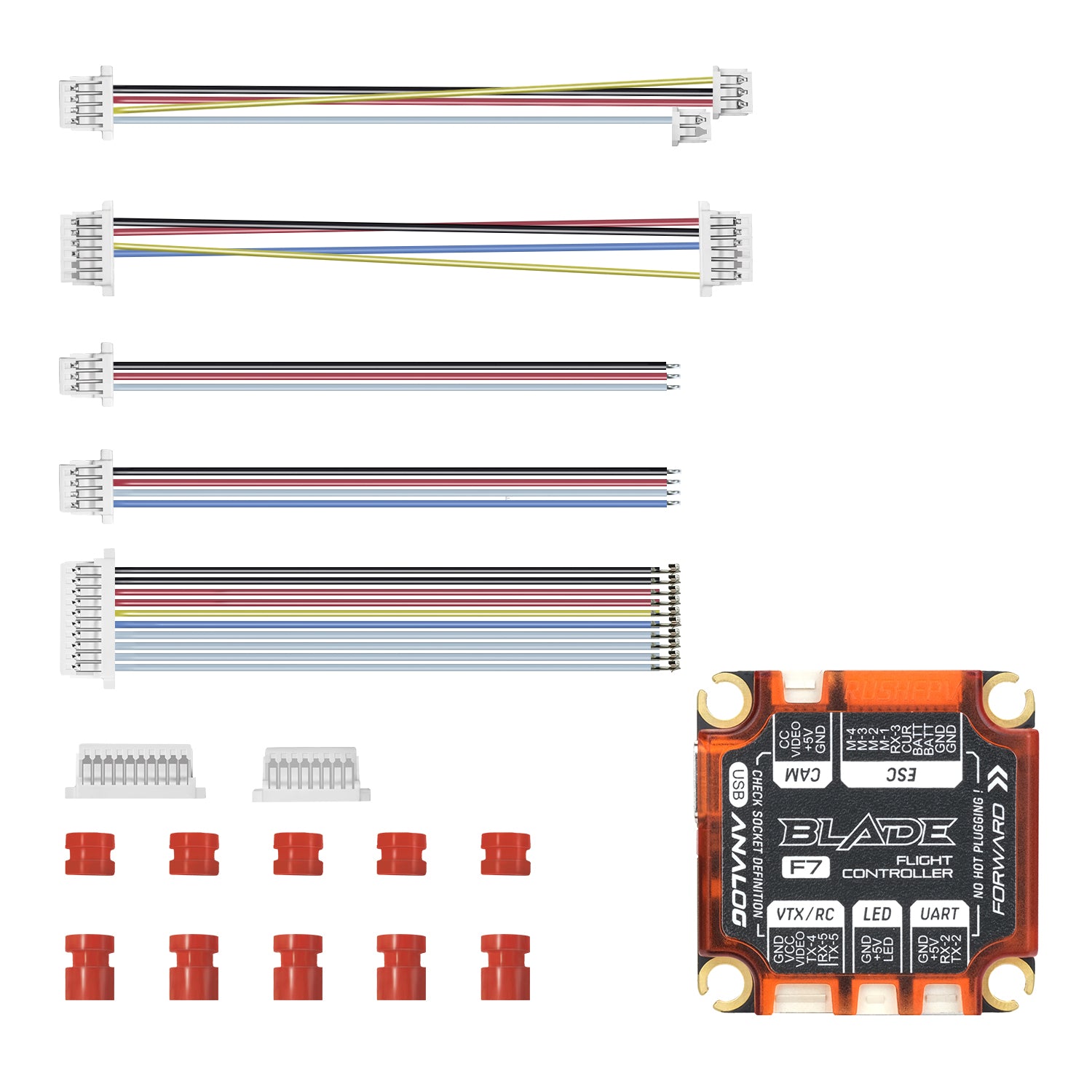 RUSH BLADE F722 30x30 Flight Controller For Analog V2 Version 3