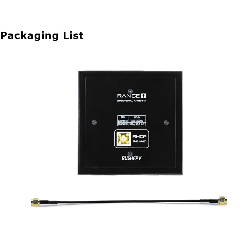 RUSH RANGE 5.8G PLUS 4X Directional Patch Antenna 2