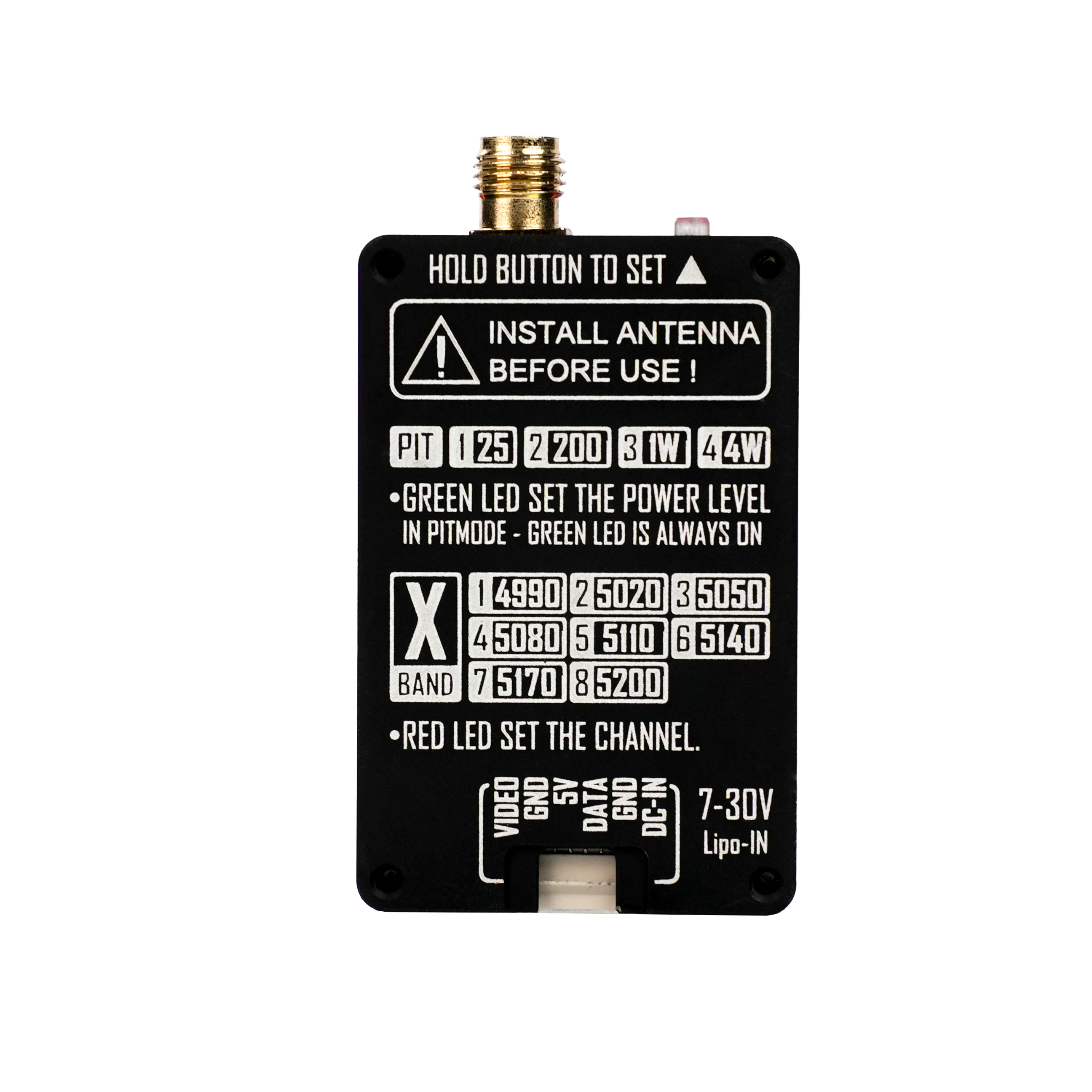 RUSH 4.9G 4W VTX Transmitter Module — деталь 2