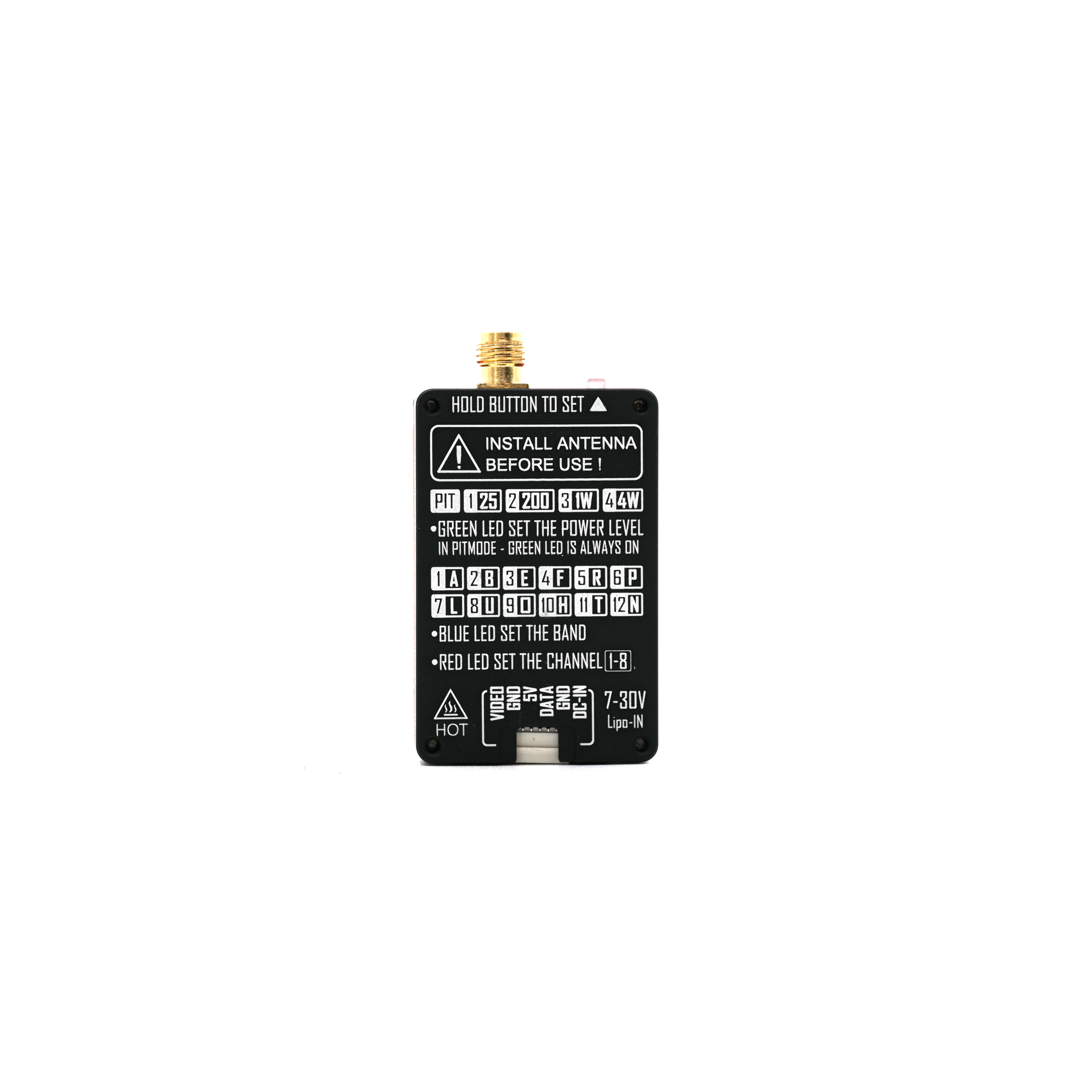 RUSH 4.8G-6.1G XSPAN 4W VTX Transmitter Module 3
