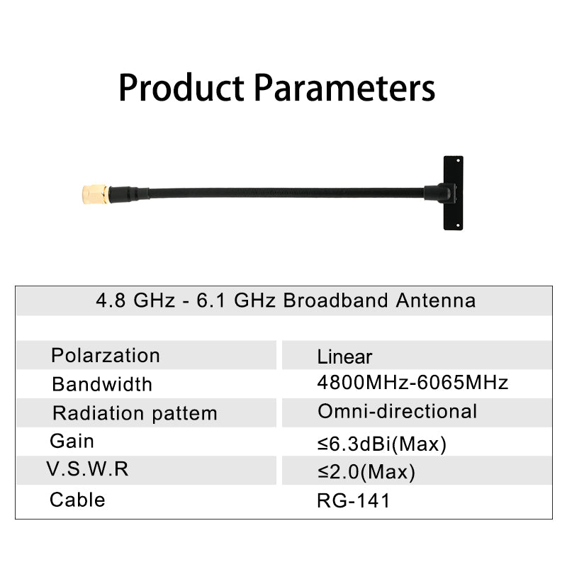 RUSH 4.8G-6.1G BROADBAND ANTENNA 2