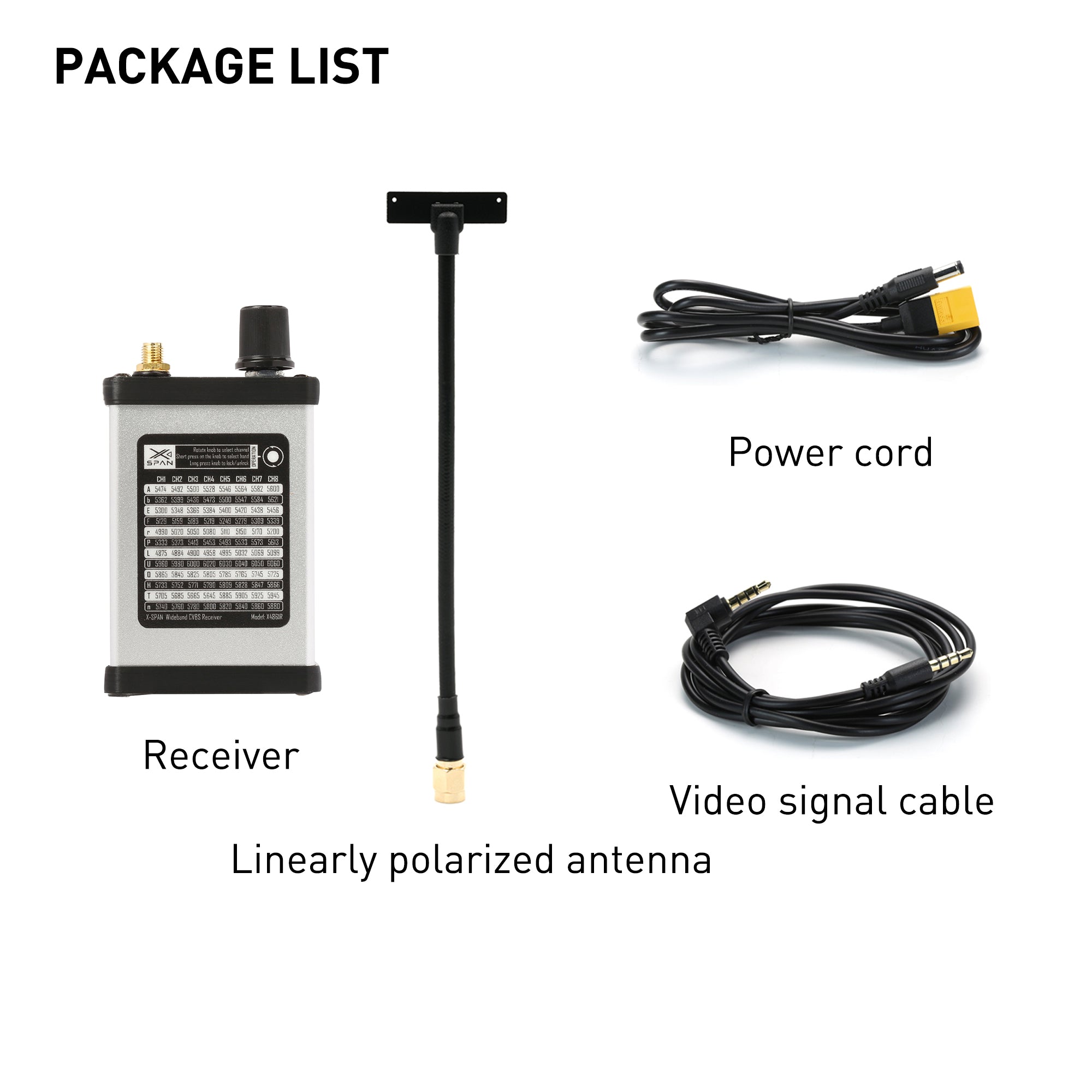 RUSH 4.8G-6.1G XSPAN VRX Receiver Module Kit 2