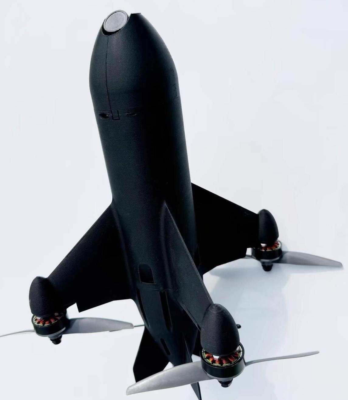 F501 Rocket Drone — AI FPV Interceptor