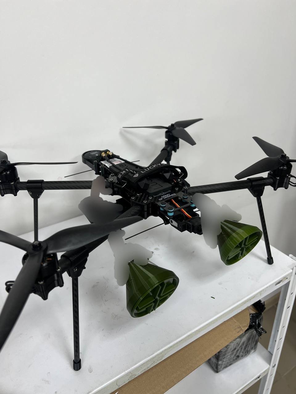 SoluTech Net Gun 001 — AI Net-Capturing Drone — деталь 2