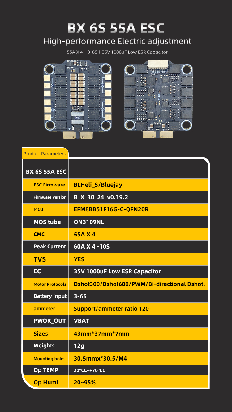 BX 6S 55A ESC — деталь 1