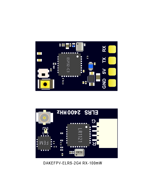 DAKE 2.4G NANO RX — деталь 2